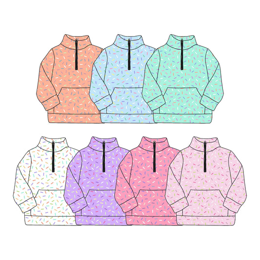25.9.6 custom each style moq 5eta 4-6week Sibling Sisters bow baby girl long sleeve top 7 match family design