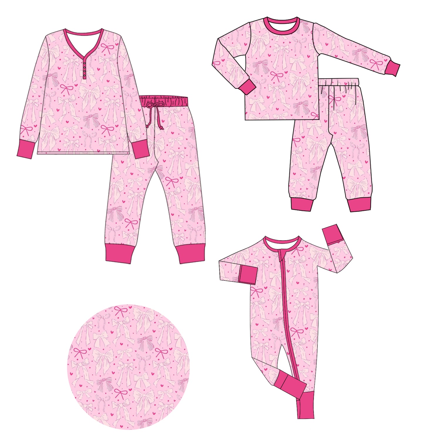 25.9.11 custom each style moq 5eta 4-6week Sibling Sister bow baby long sleeve pants sets and romper and adult set match design