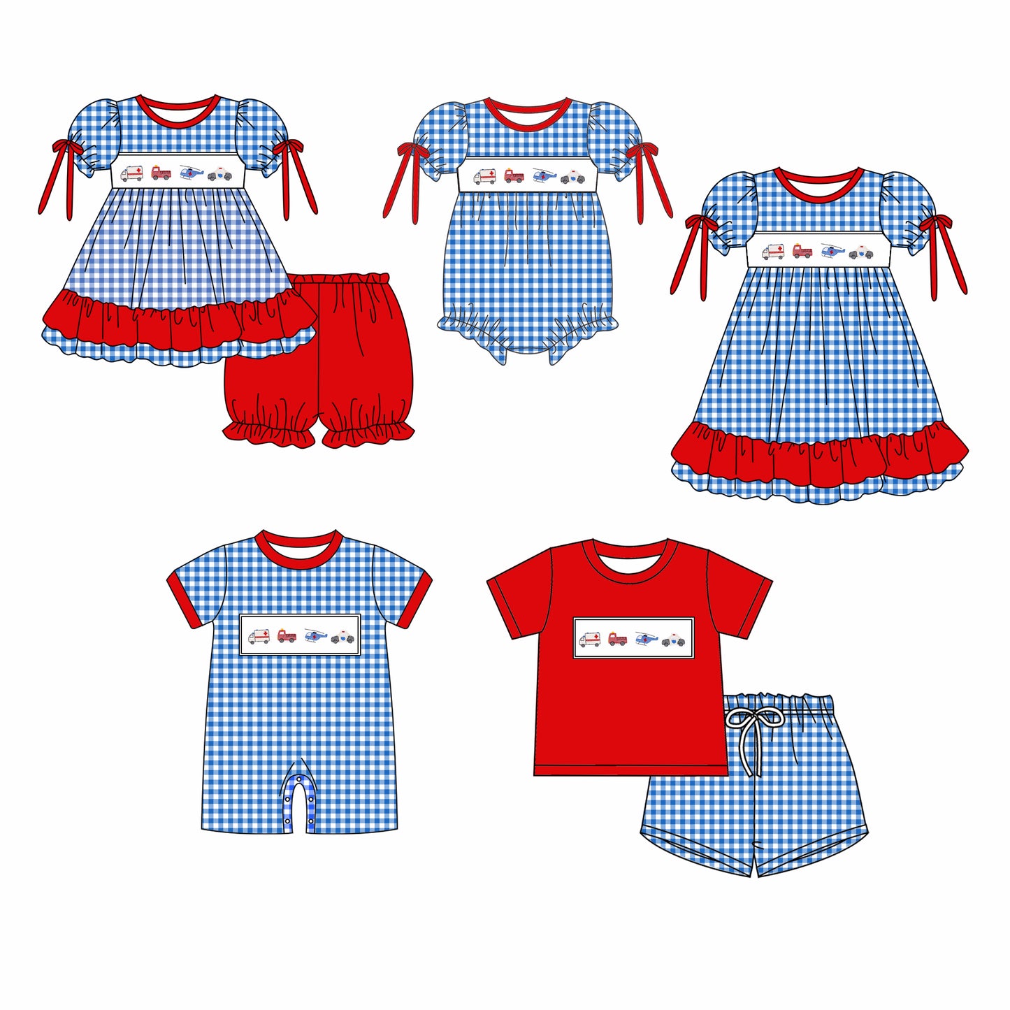 11.25 custom each style moq 5eta 4-6week Sibling Sister baby girl short sleeve shorts sets and sets 2 and girls romper and boy romper and dress match design
