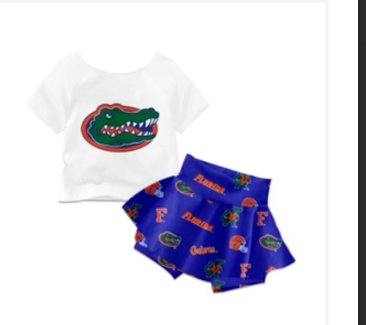 custom moq 5 mix size JH03 White short-sleeved top and shorts set