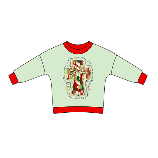 10.24 custom each style moq 5 eta 4-6week Sibling Sister easter baby girls clothes long sleeve top and long sleeve romper match family design