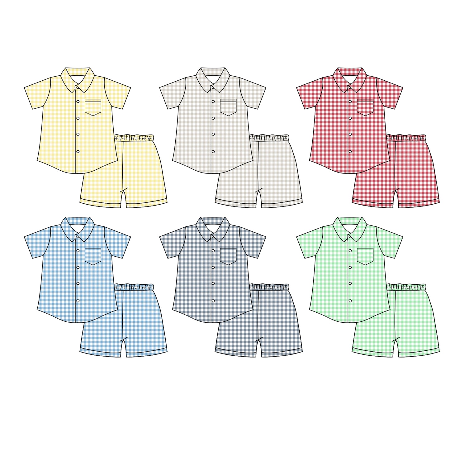25.11.25 custom each style moq 5 eta 6-8week Sibling Sisters baby girl clothes short sleeve shorts sets 6 match family design
