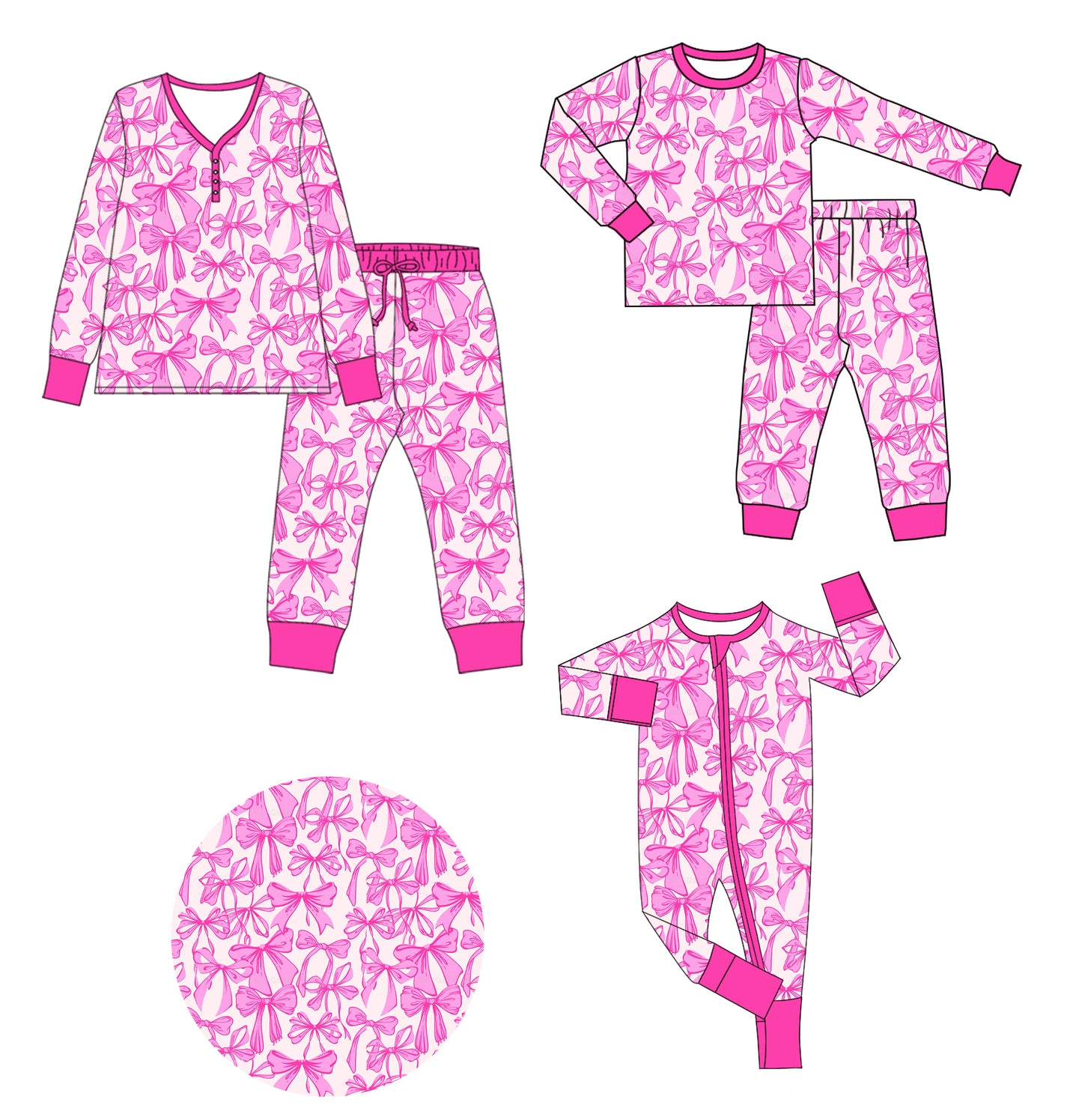 25.9.11 custom each style moq 5eta 4-6week Sibling Sister bow baby long sleeve pants sets and romper and adult set match design