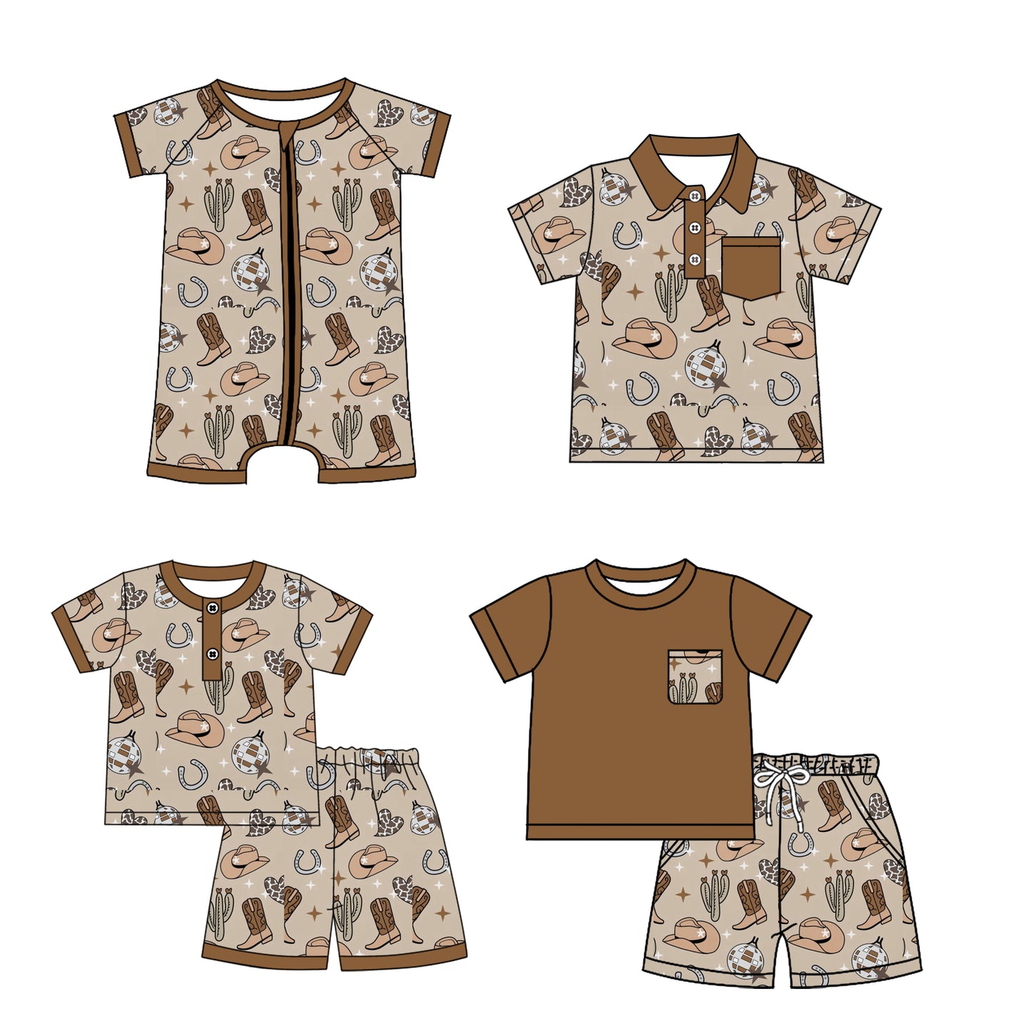 2.24 custom each style moq 5eta 4-6week Sibling Sister boot hat baby girl sets 1 and sets 2 and boy rompers and top match family design