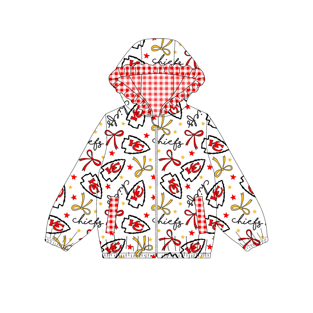 Custom moq 5 mix size milk silk summer teams baby girls clothes lace bow hooded long sleeve top-25.9.2