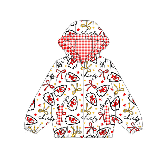 Custom moq 5 mix size milk silk summer teams baby girls clothes lace bow hooded long sleeve top-25.9.2
