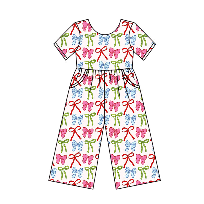 25.5.24 custom each style moq 5eta 4-6week Sibling Sister baby girl short sleeve jumpsuit 1 and jumpsuit 4 match design