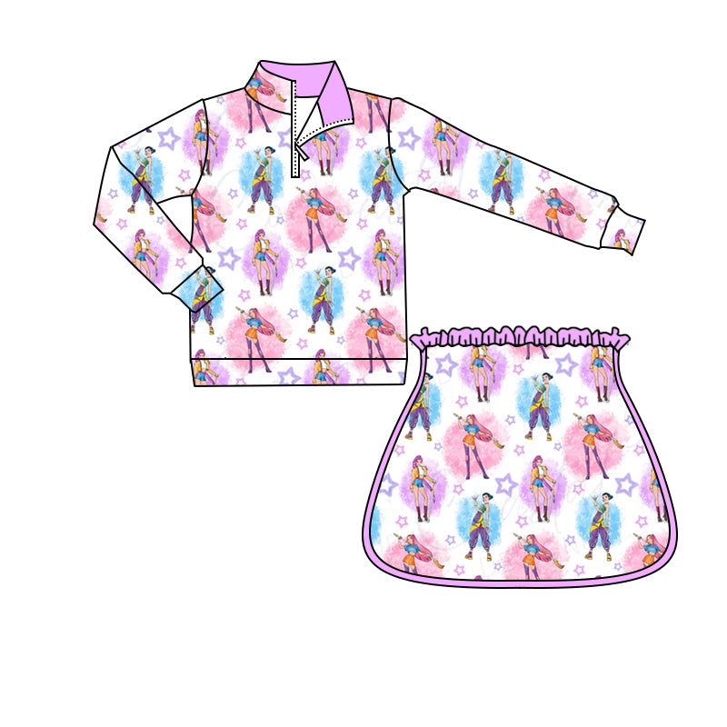 25.10.11 custom each style moq 5 eta 6-8week Sibling Sisters baby girl long sleeve shorts sets 6