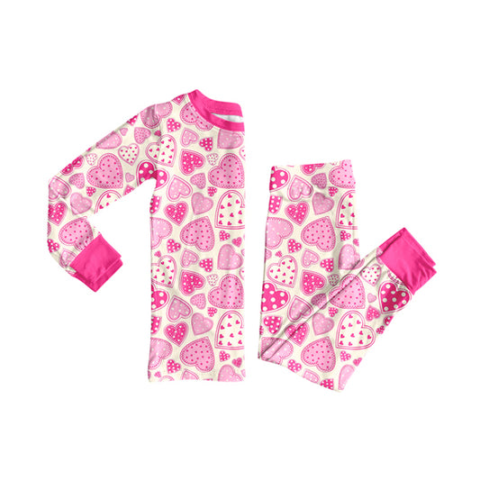25.9.3 custom each style moq 5eta 4-6week Sibling Sisters love baby girl clothes long sleeve pants sets and romper match family design