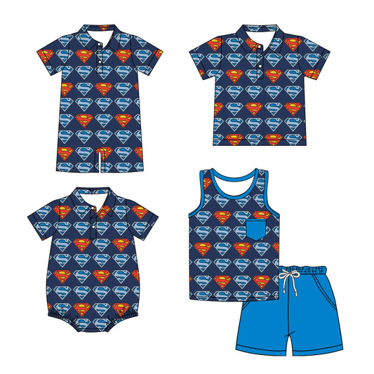 3.14 custom each style moq 5eta 4-6week Sibling Sister baby boy sets and boy rompers 1 and romper 2 and top match family design