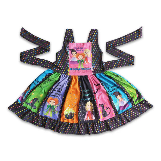 RTS NO MOQ Sibling Baby Girls Sleeveless Twirl dresses