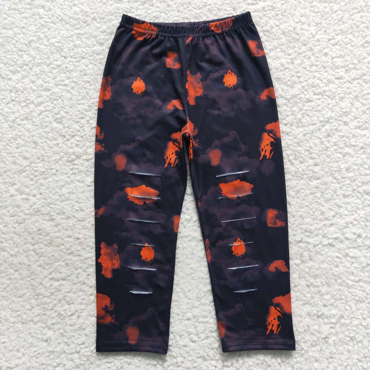 P0241 Ripped Black Trousers