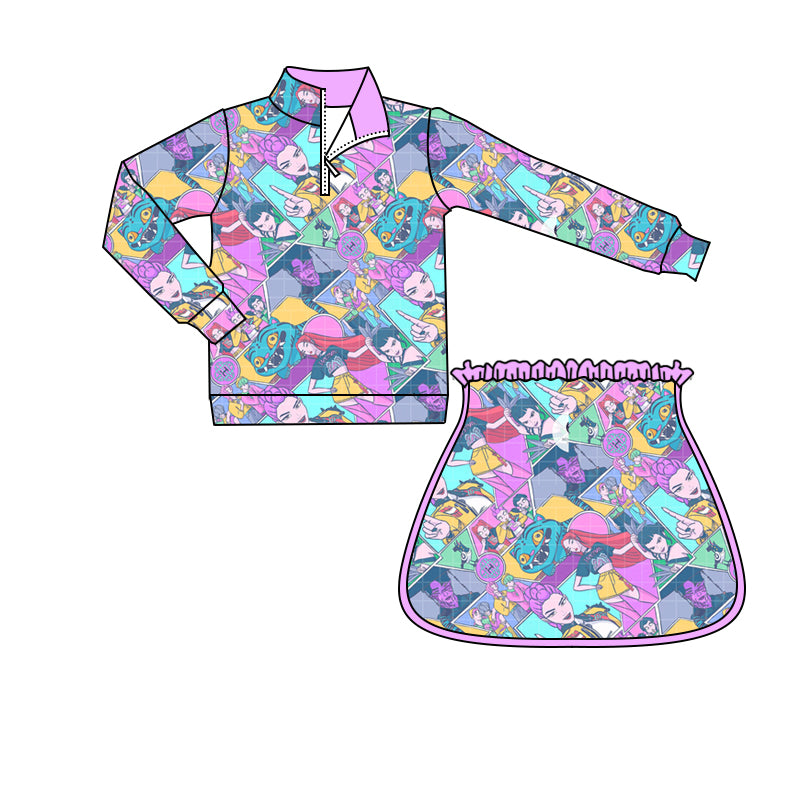 25.10.11 custom each style moq 5 eta 6-8week Sibling Sisters baby girl long sleeve shorts sets 6