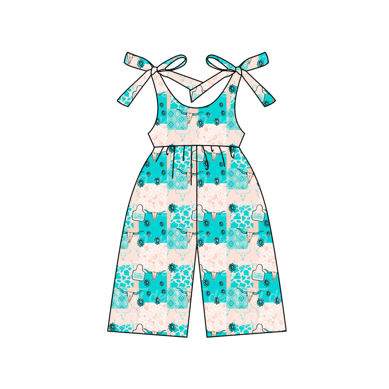12.23 custom each style moq 5eta 4-6week Sibling Sister floral baby suspender jumpsuit 1 and jumpsuit 2 and jumpsuit 3 and jumpsuit 4 match design