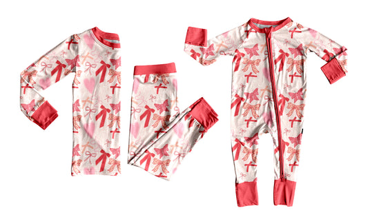25.9.9 custom each style moq 5eta 4-6week Sibling Sisters bow baby girl clothes long sleeve pants sets and romper match family design