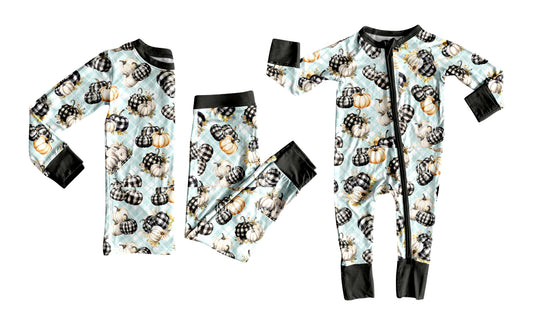 25.7.4 custom each style moq 5eta 4-6week Sibling Sisters pumpkin baby boy long sleeve pants sets and rompers match family design