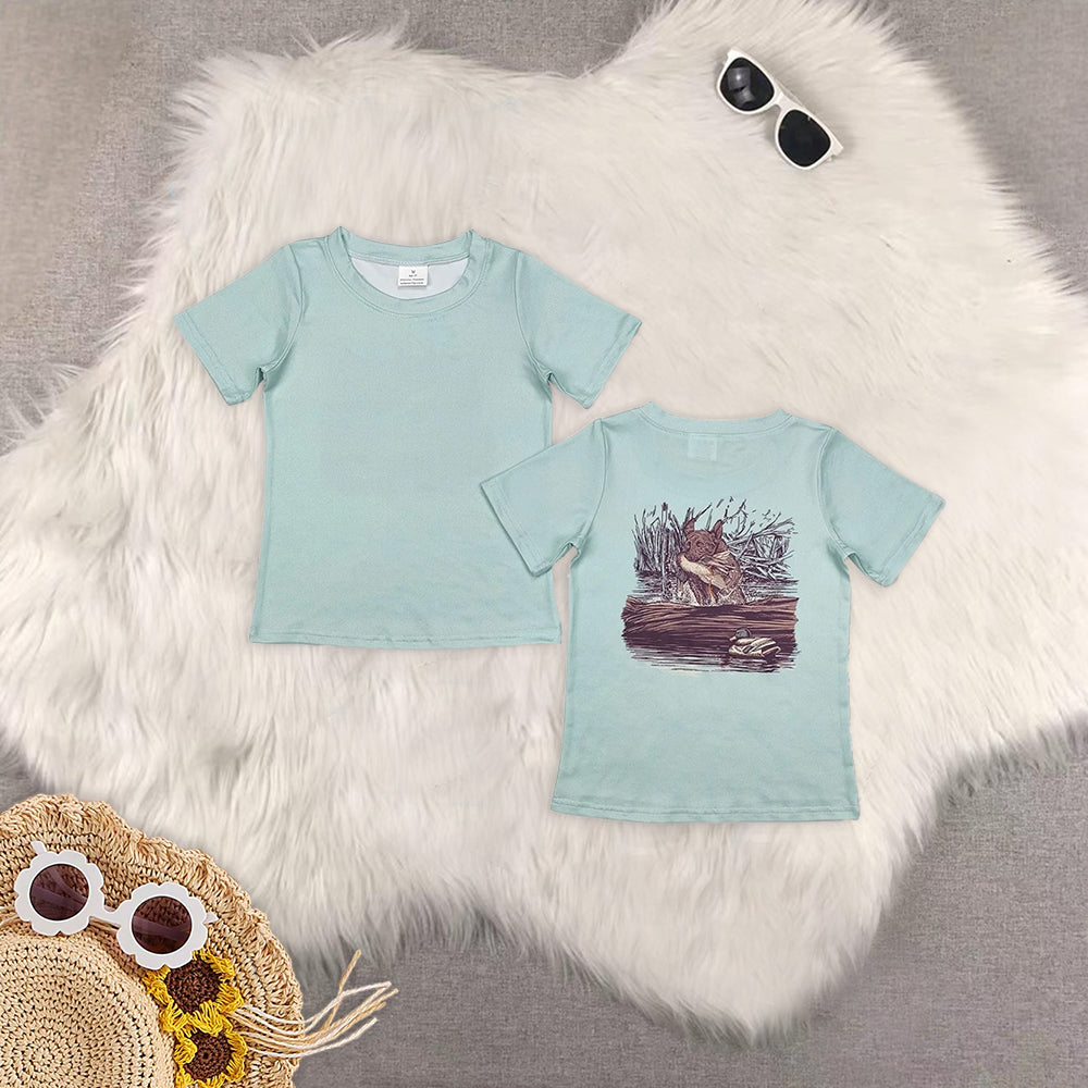 RTS NO MOQ Baby Boys summer shorts Sleeve tops