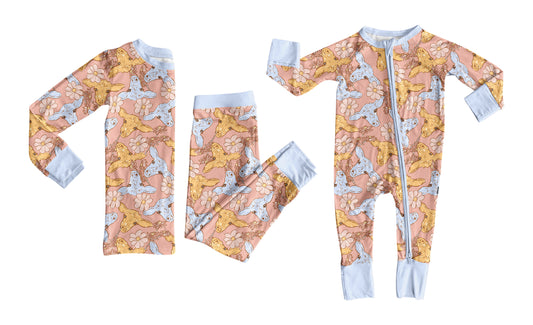 25.7.1 custom each style moq 5eta 4-6week Sibling Sisters cow head floral baby boy long sleeve pants sets and rompers match family design
