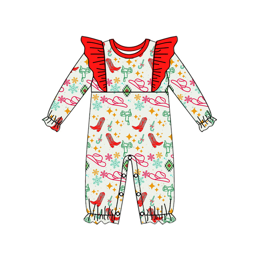 9.7 custom each style moq 5eta 4-6week Sibling Sister boots hat red baby girls sets and rompers match family design