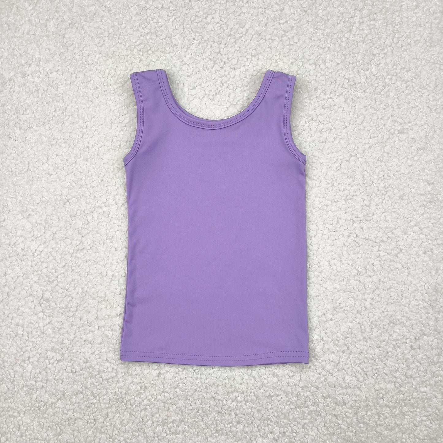 RTS NO MOQ GT0990 Purple yoga sleeveless vest