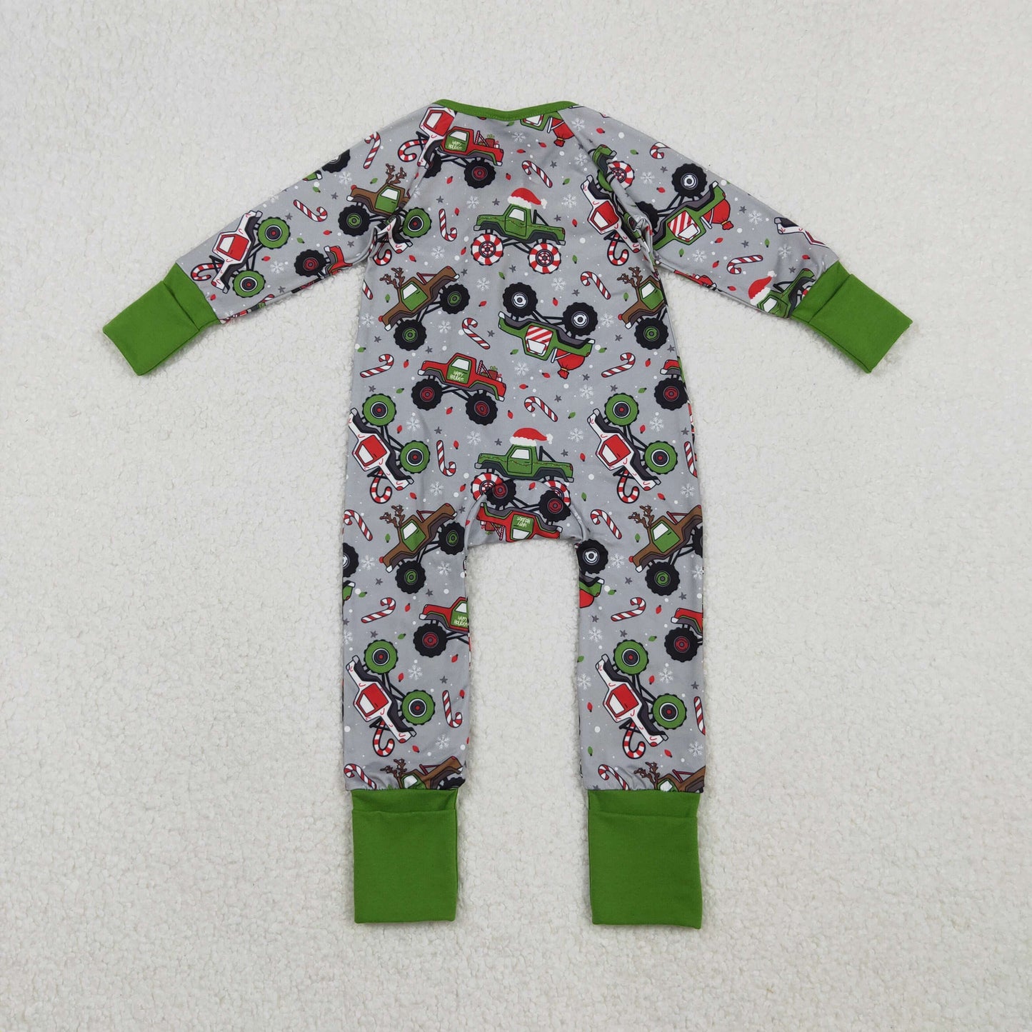 RTS NO MOQ Sibling Baby boy girls clothesChristmas long-sleeve rompers