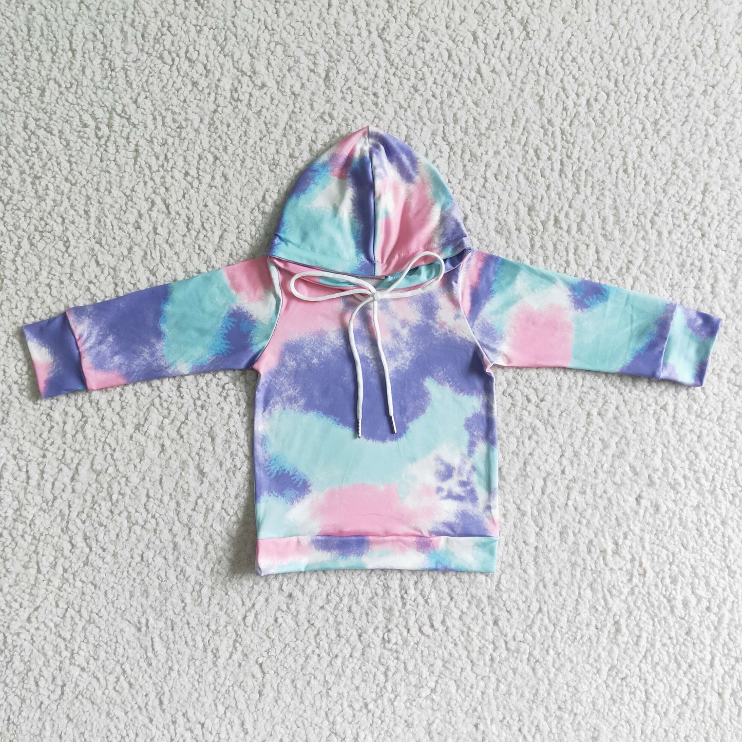 RTS NO MOQ（In Stock ) Colorful long sleeve sweatshirt