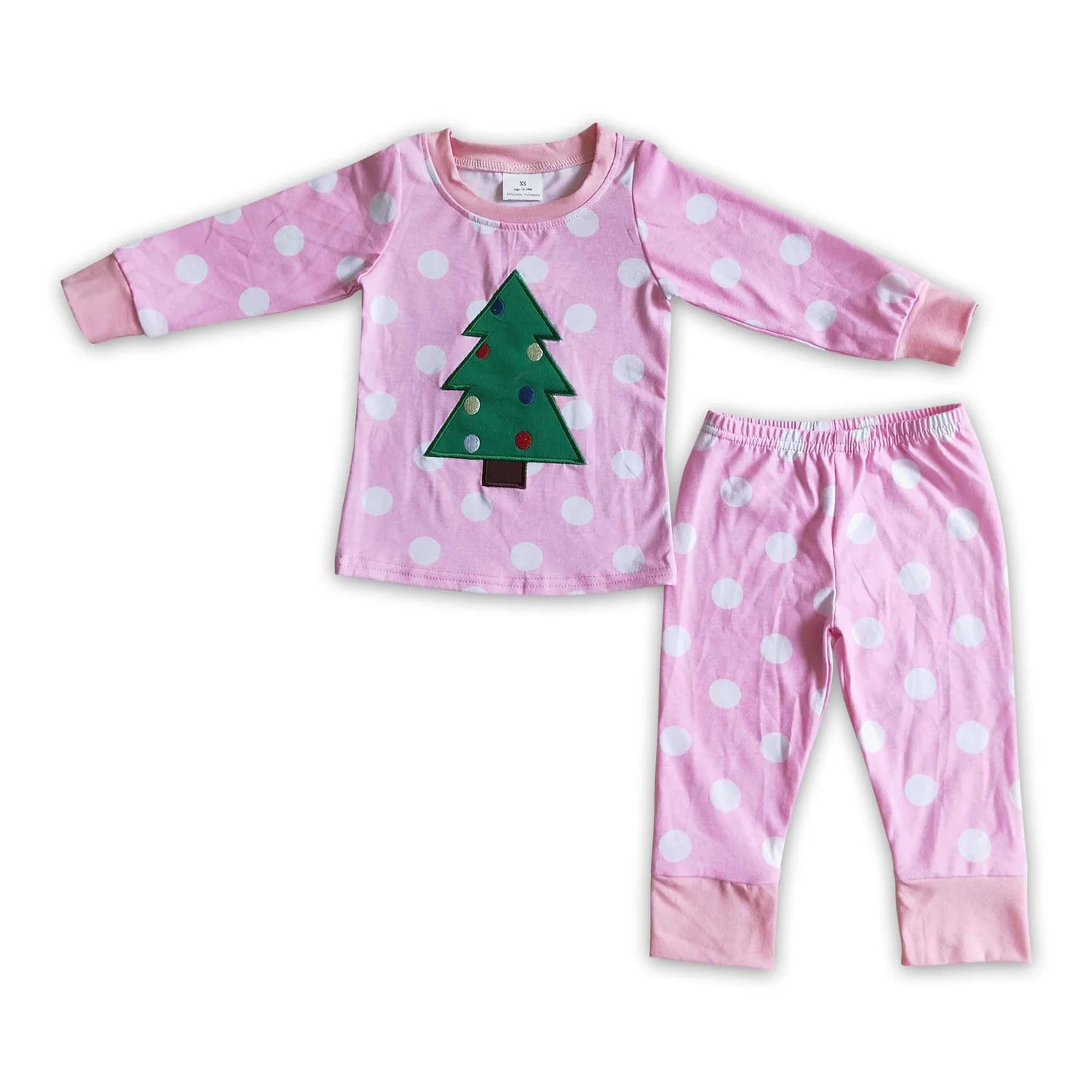 RTS NO MOQ Sibling milk silk Cute Clothes Baby Girls Christmas Long Sleeve Top Pant Holiday Outfit Set