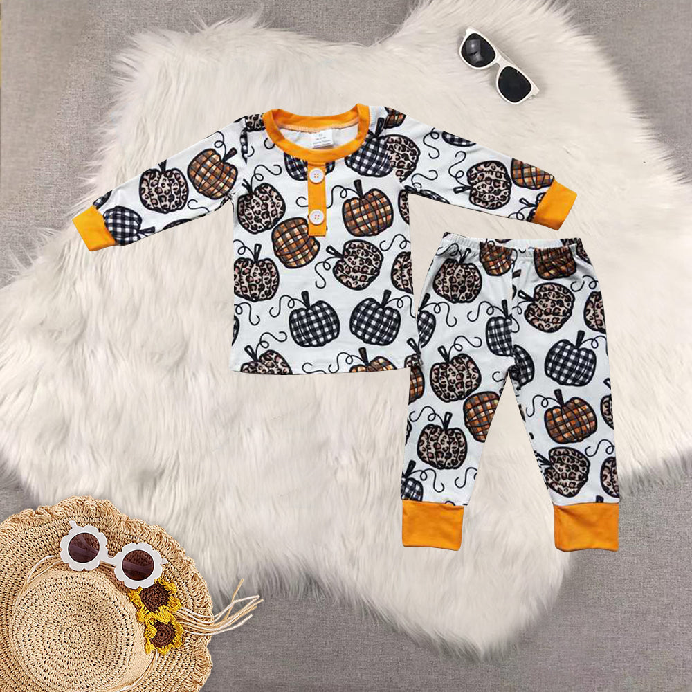 RTS Sibling baby girls clothes halloween long Sleeve pants sets