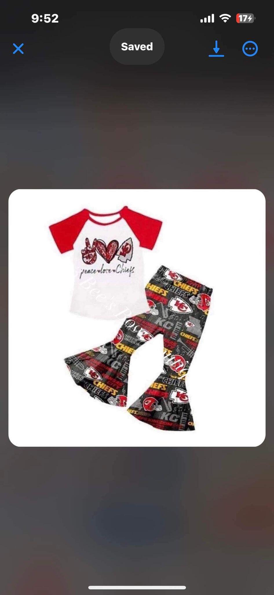 Girls short sleeve long pants outfits KC moq 5