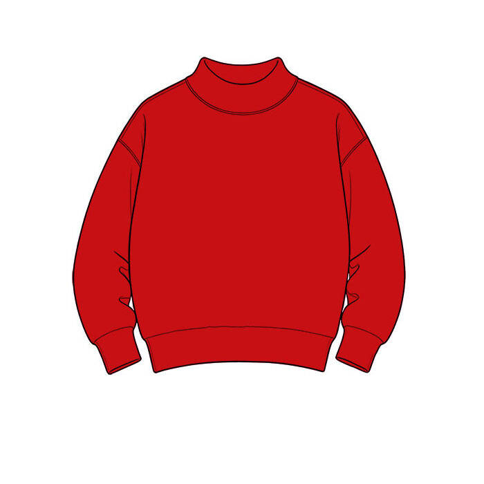 custom moq 5 mix size High Neck Baby Kids Solid Neck Long Sleeve Sweatshirt Rompers