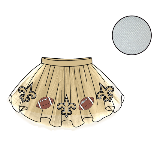 Custom moq 5 mix size milk silk summer teams Baby Girl's Brown Mesh Skirt Summer Team Cute Clothes