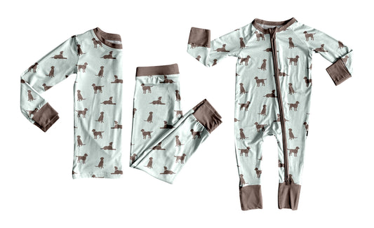 25.5.21 custom each style moq 5eta 4-6week Sibling Sisters puppy baby boy long sleeve pants sets and rompers match family design