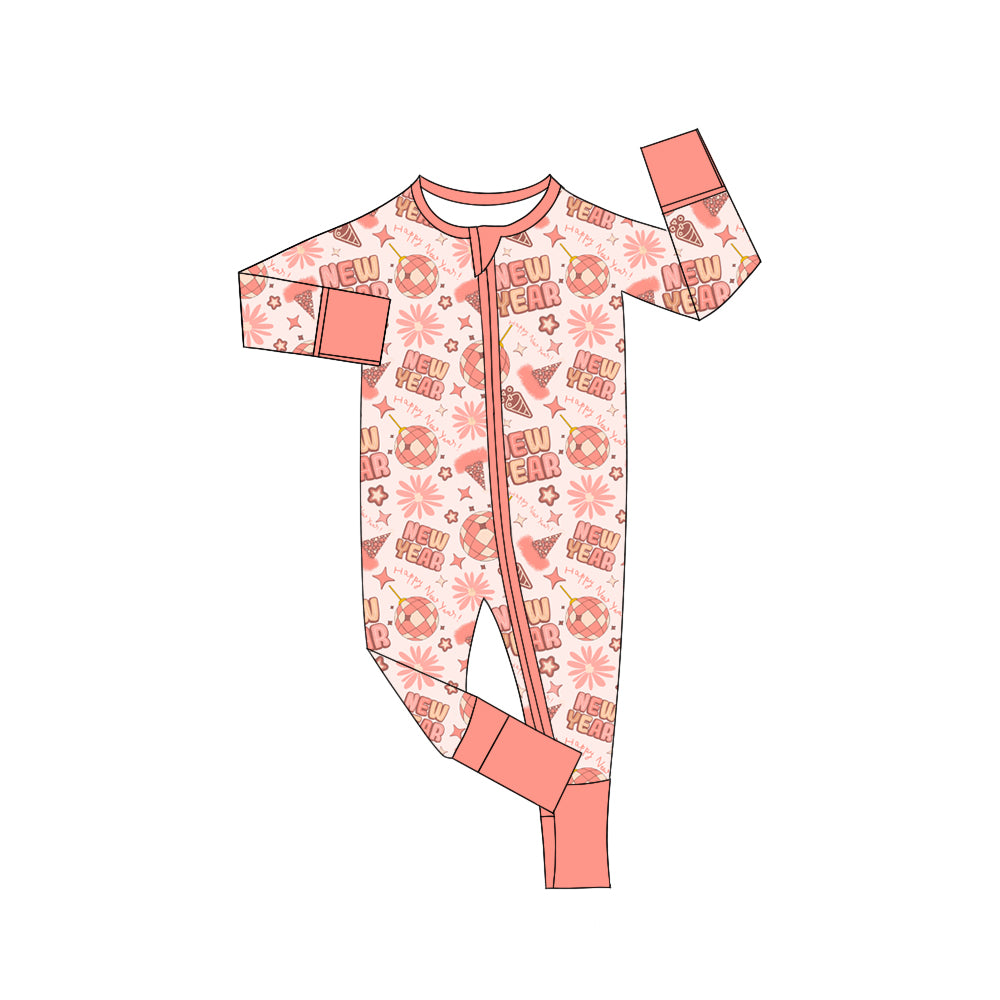 6.25 custom each style moq 5eta 4-6week Sibling Sister new year baby girls sets and dress and rompers match family design