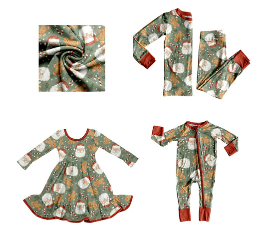 25.8.5 custom each style moq 5eta 4-6week Sibling Sisters Christmas baby girl long sleeve pants sets and dress and rompers match family design
