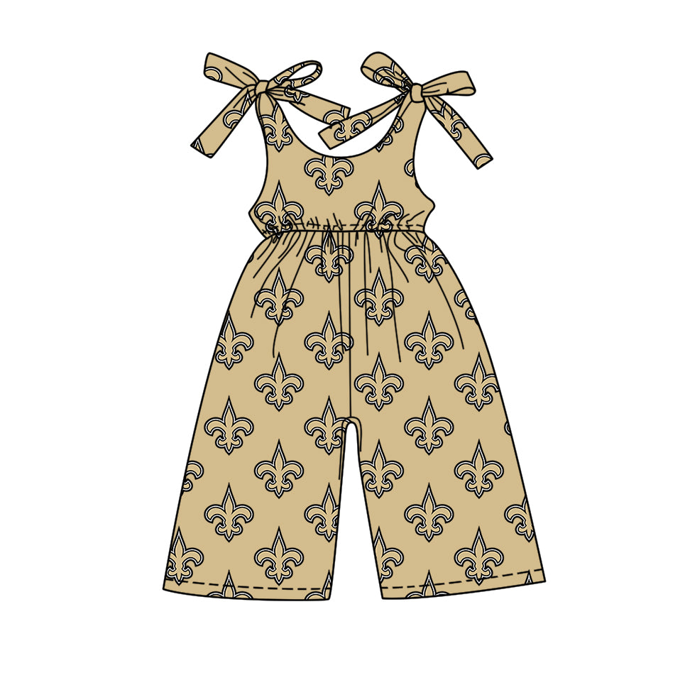 Custom moq 5 mix size milk silk summer teams baby girls clothes team khaki sleeveless shorts sets and skirts sets and dress and jumpsuit-25.7.15