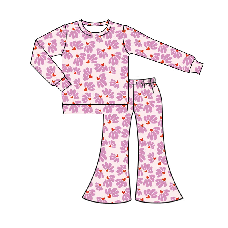 7.29 custom each style moq 5eta 4-6week Sibling Sister purple baby girls sets and rompers match family design