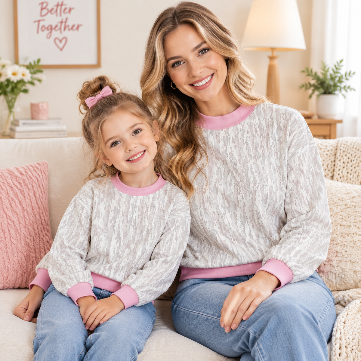 RTS NO MOQ Sibling yoga fabric Adult To Match Kids High Neck Long Sleeve Pink Khaki Camo Mock Neck Daily Yoga T-shirts Top