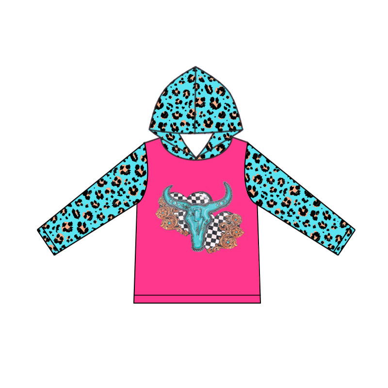 9.10 custom each style moq 5 eta 4-6week Sibling Sister baby girls clothes leopard rose red hooded long sleeve top and long sleeve romper match family design