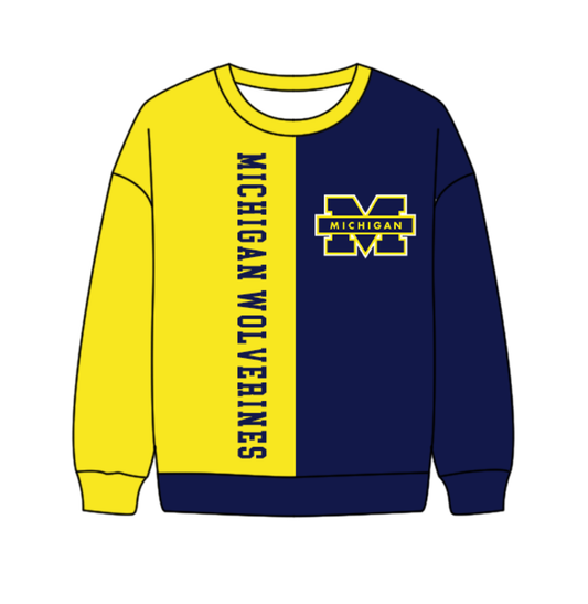 10.4-5-Custom moq 8 mix size milk silk summer team baby boys clothes navy blue and yellow long sleeve top-25.10.9
