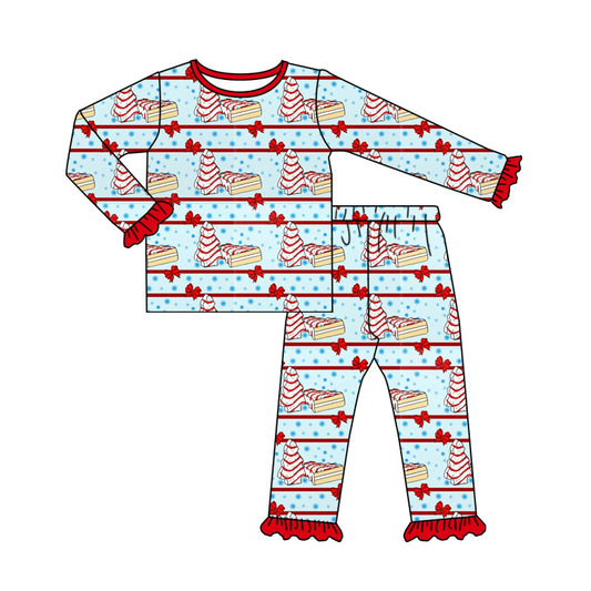 7.6 custom each style moq 5eta 4-6week Sibling Sister Christmas red baby girls sets and dress and rompers match family design