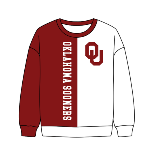 10.4-3-Custom moq 8 mix size milk silk summer team baby boys clothes brick red and white long sleeve top-25.10.9