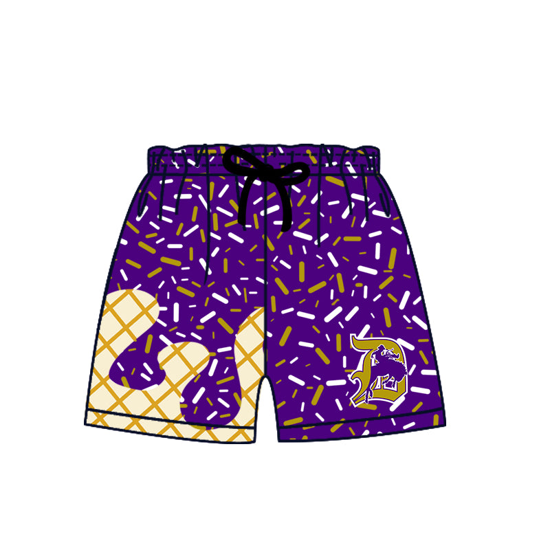 Custom moq 5 mix size milk silk baby girls clothes team purple hooded long sleeve tops and short sleeve top and dress and pants and shorts-25.7.1