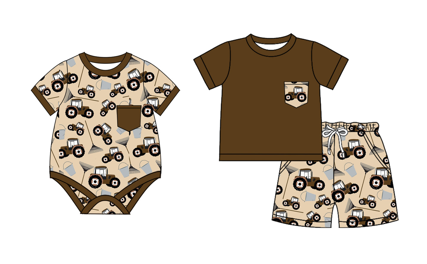 2.11 custom each style moq 5eta 4-6week Sibling Sister baby girls short sleeve shorts sets and romper match design