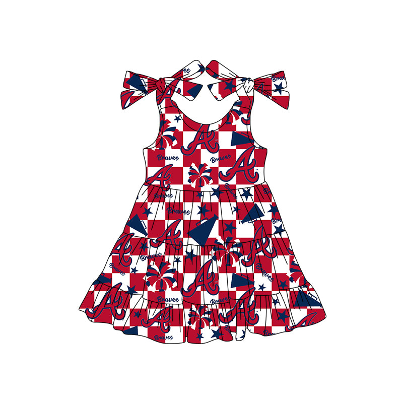 Custom moq 5 mix size milk silk summer teams baby girls clothes team red sleeveless shorts sets and skirts sets and dress and jumpsuit-25.7.16