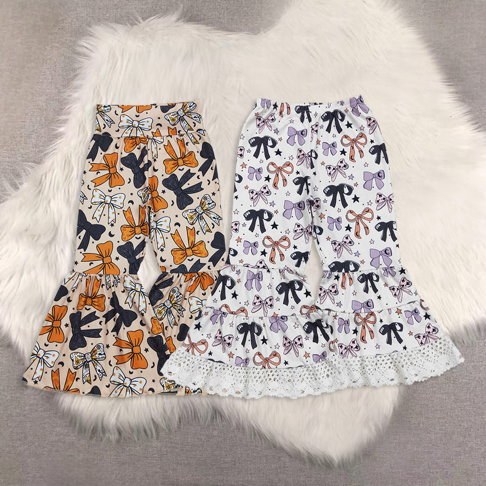 RTS NO MOQ Sibling Baby girl clothes summer halloween long pants