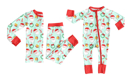 25.8.2 custom each style moq 5eta 4-6week Sibling Sister Christmas baby boy long sleeve pants sets and rompers match family design