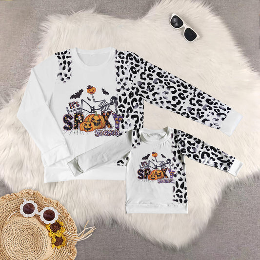 RTS NO MOQ Sibling Adult clothes baby Girls clothes long sleeve tops