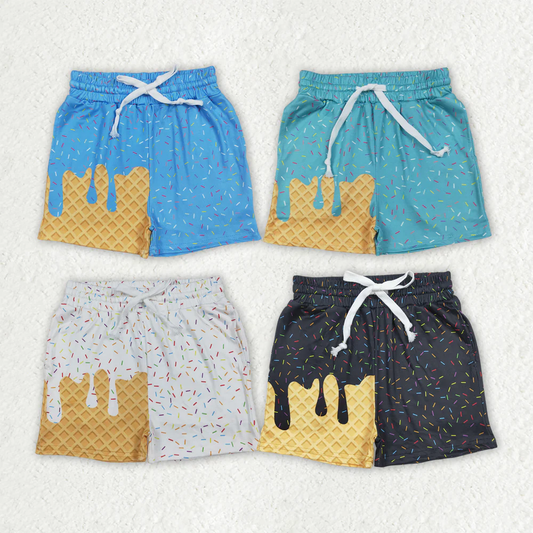 RTS NO MOQ Sibling Baby boy clothes Summer team Shorts