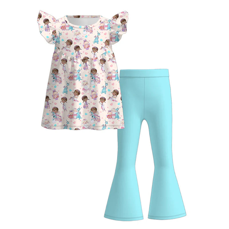 Custom moq 5 each style eta 6-7weeks baby girl clothes summer short sleeve pants sets 1 -25.7.16