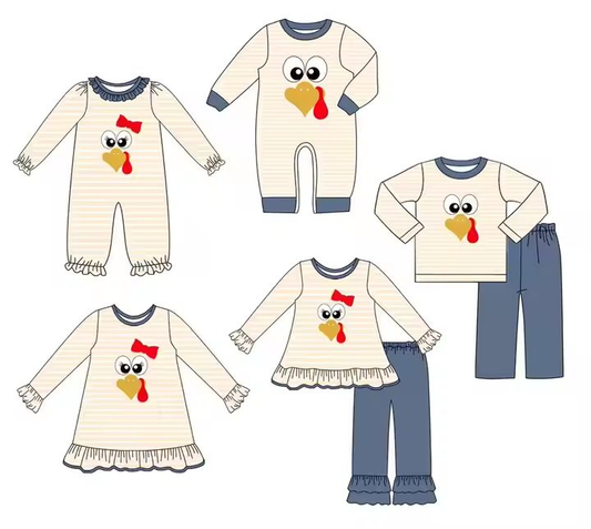 Custom moq 5 each style eta 6-7weeks baby girl clothes Christmas long sleeve pants set 2 and romper 2 and dress-25.7.25